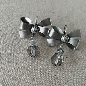 Swarovski Bow Earrings